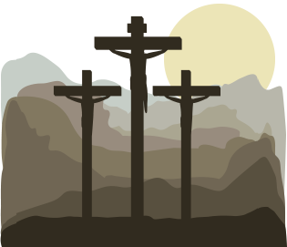 crucifixion illustration